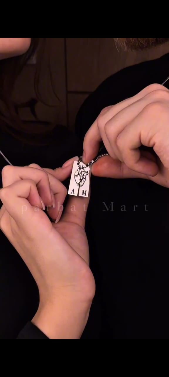 Heart Engraving Necklace